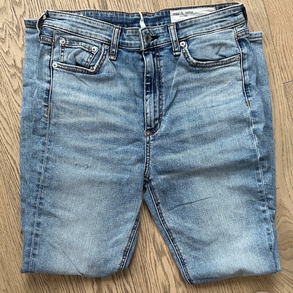 Rag & Bone Blue Denim Jeans